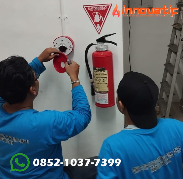 Jasa Instalasi | Pasang Smoke Detector Fire Alarm